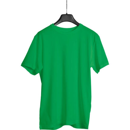 5200-13-XL XL Beden Yeşil Bisiklet Yaka Tişört